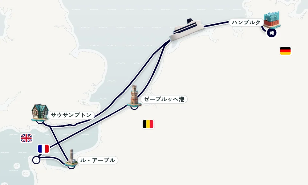 航路マップ