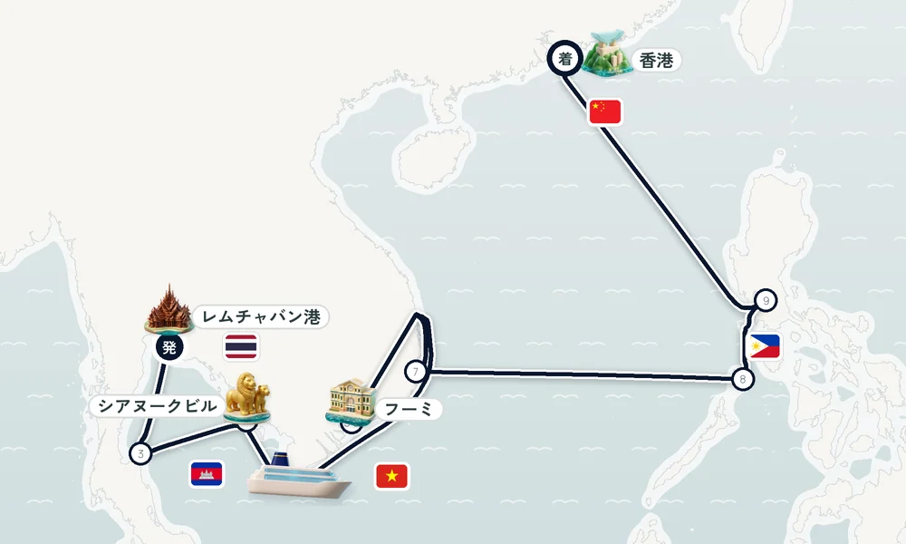 航路マップ