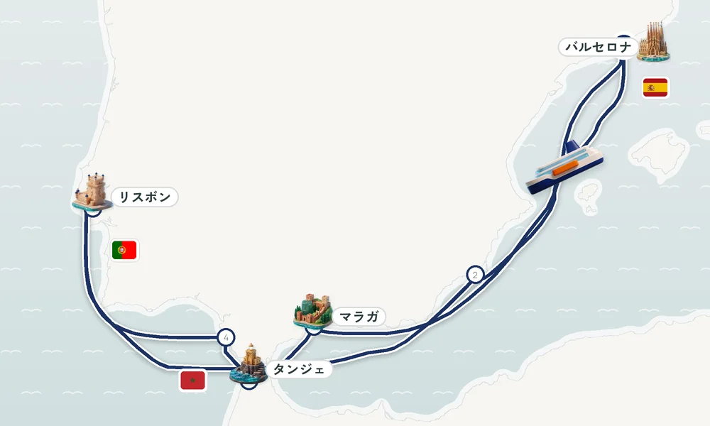 航路マップ