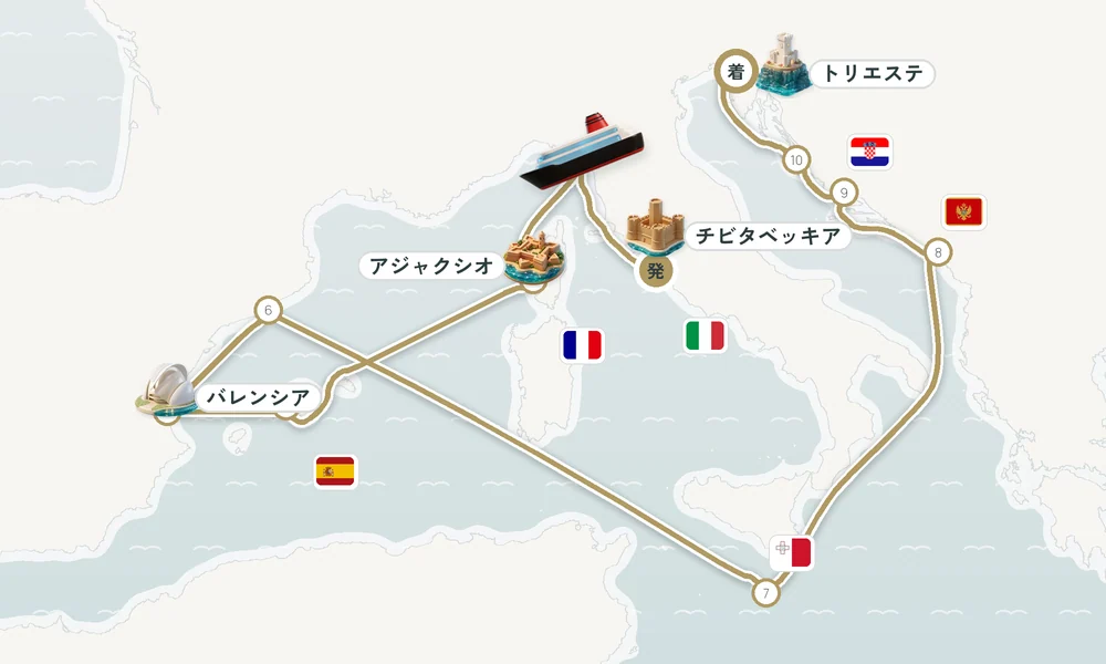 航路マップ