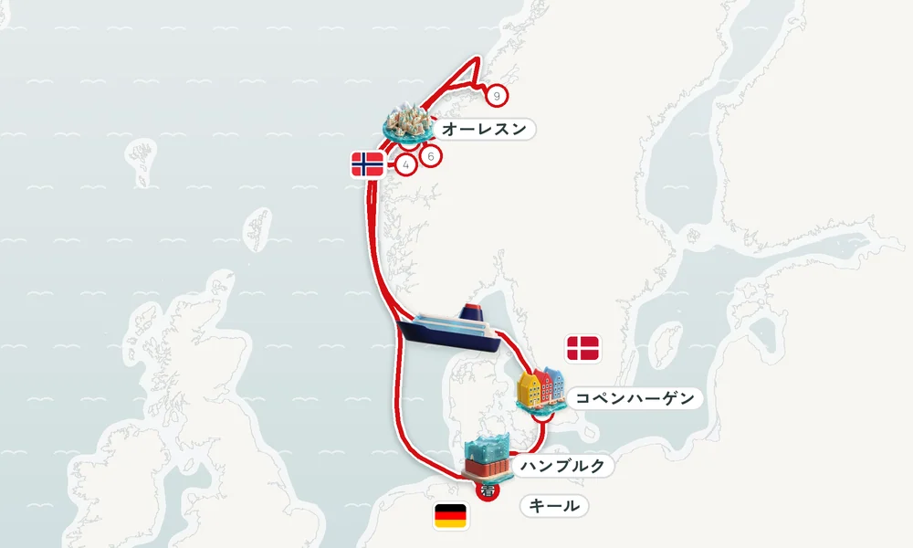 航路マップ