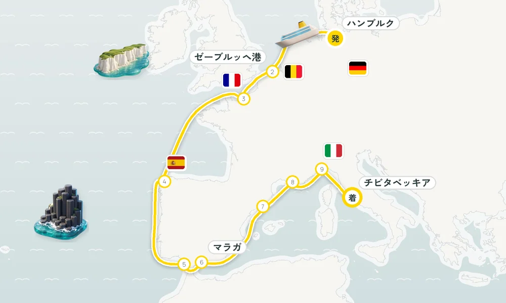 航路マップ