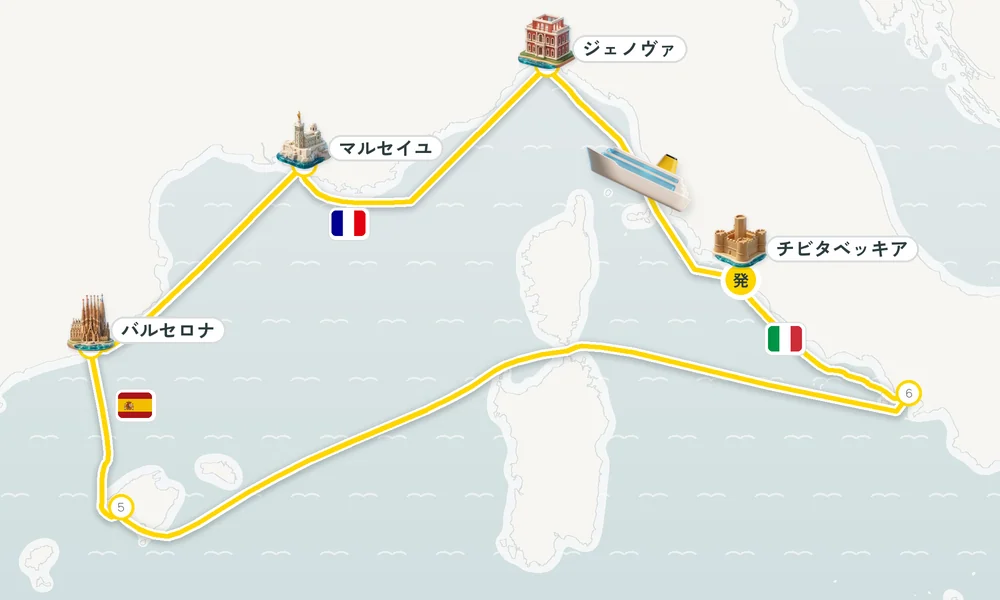 航路マップ