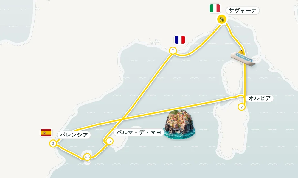 航路マップ