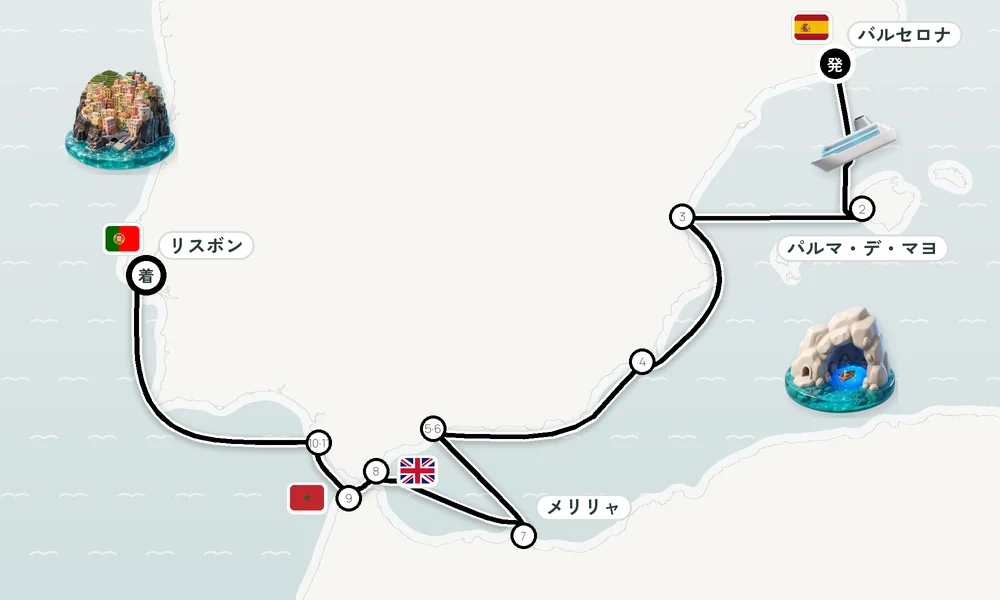 航路マップ