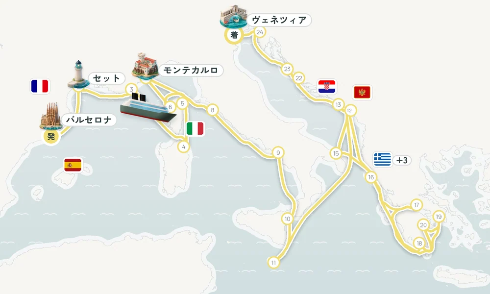 航路マップ