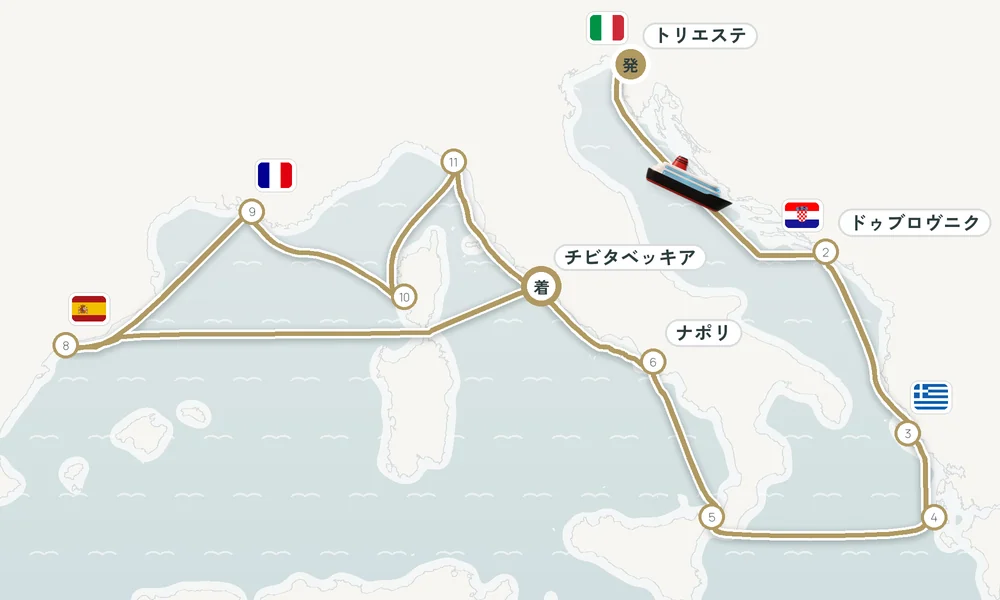 航路マップ
