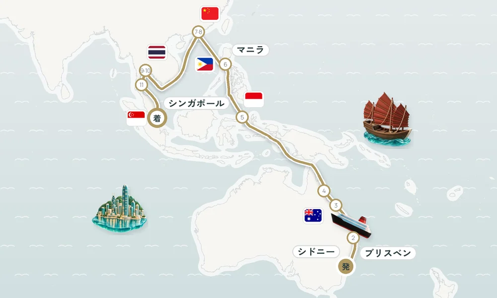 航路マップ