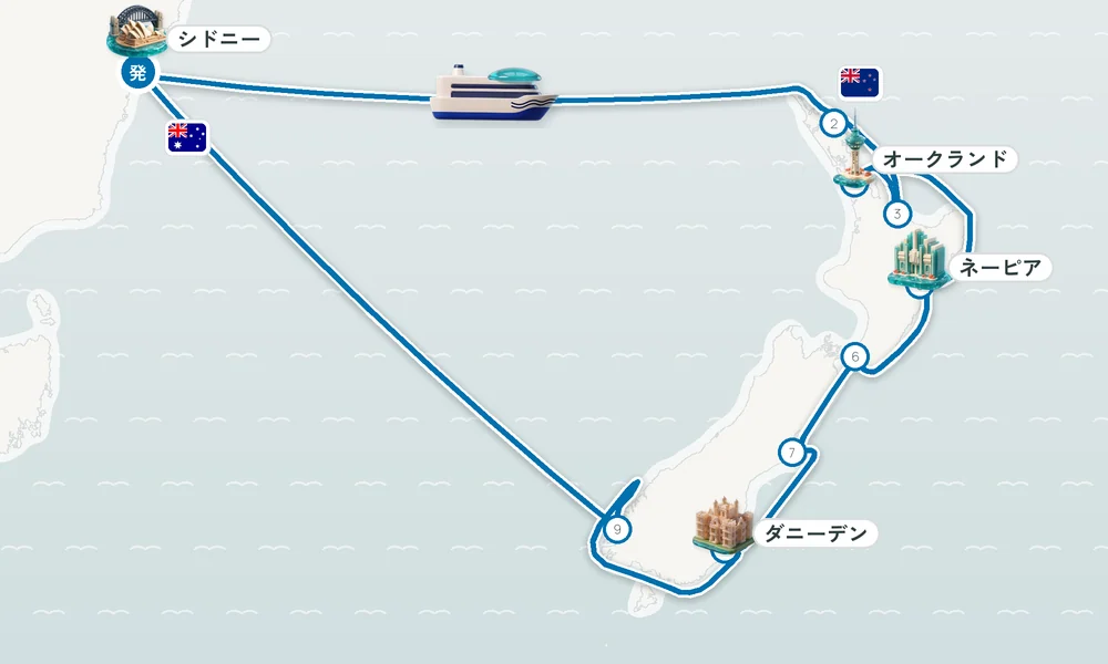 航路マップ