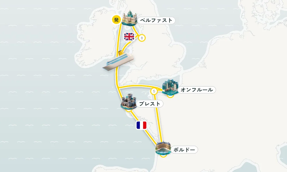 航路マップ