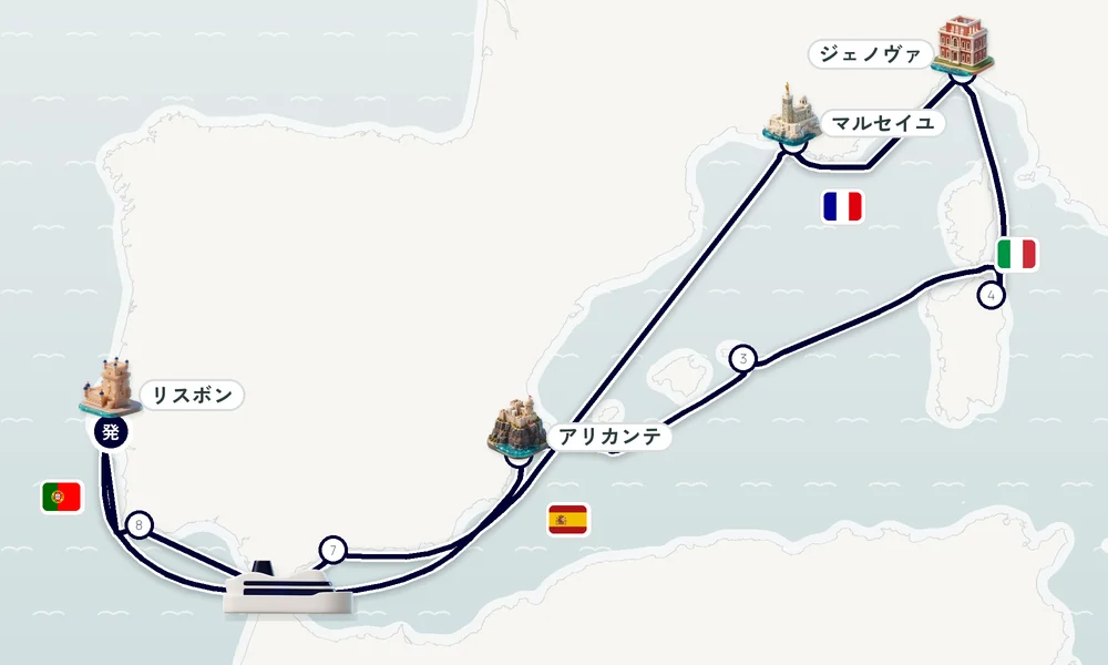 航路マップ