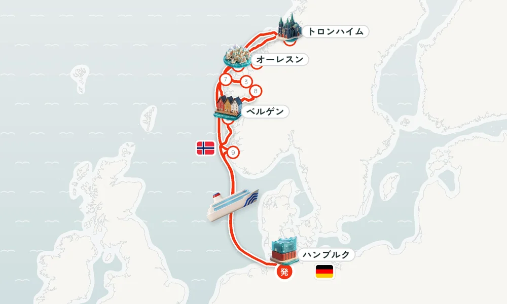 航路マップ