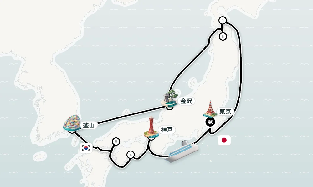 航路マップ
