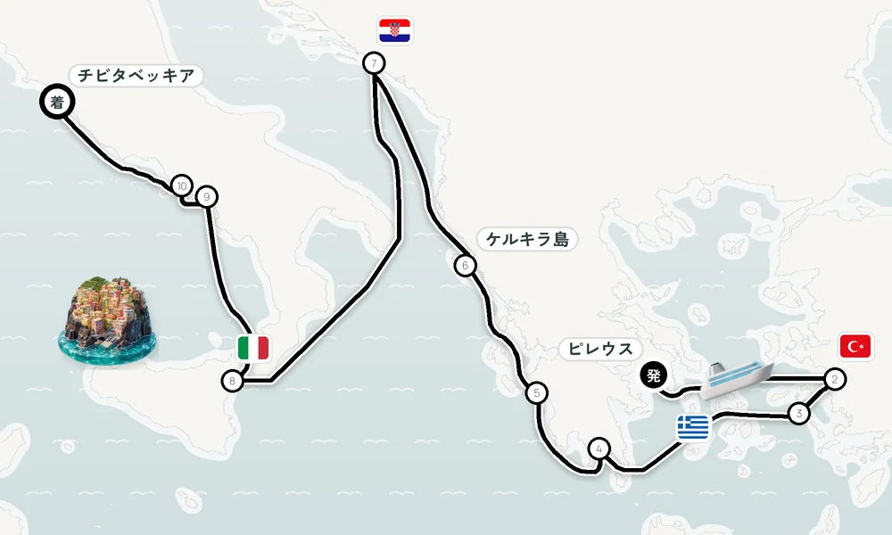 航路マップ