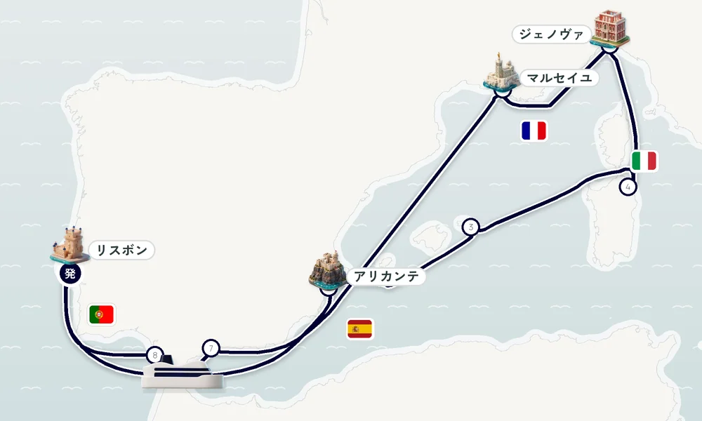 航路マップ