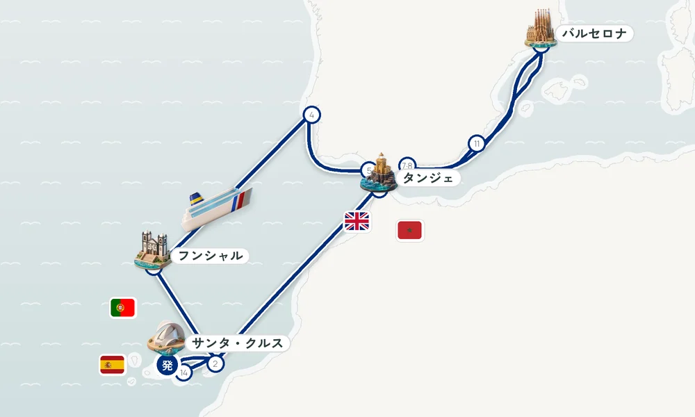 航路マップ