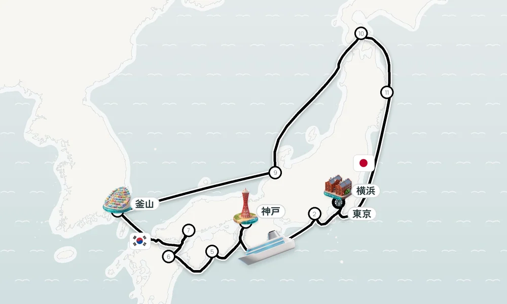 航路マップ
