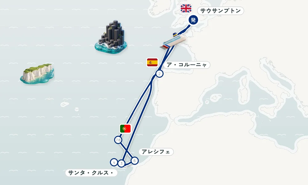 航路マップ