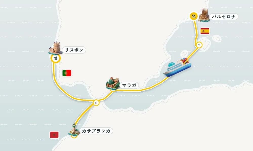 航路マップ