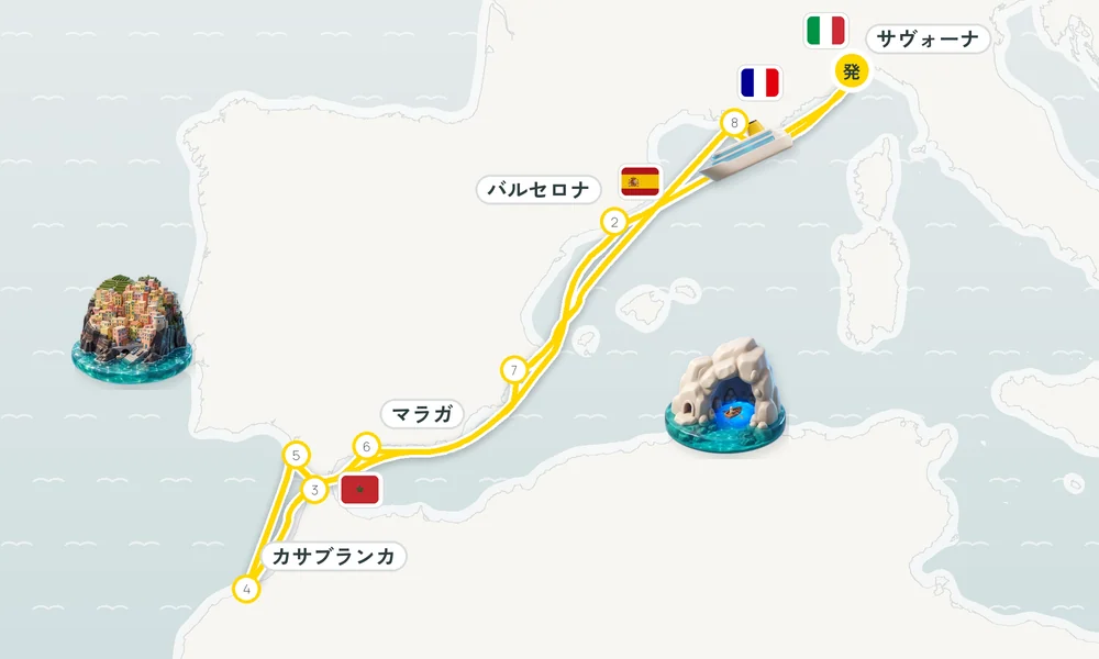 航路マップ