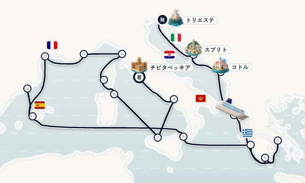航路マップ