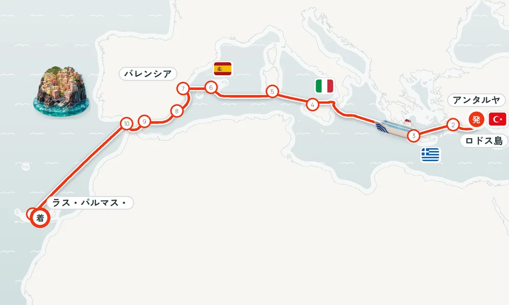 航路マップ