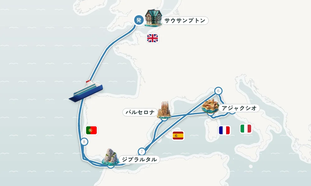 航路マップ