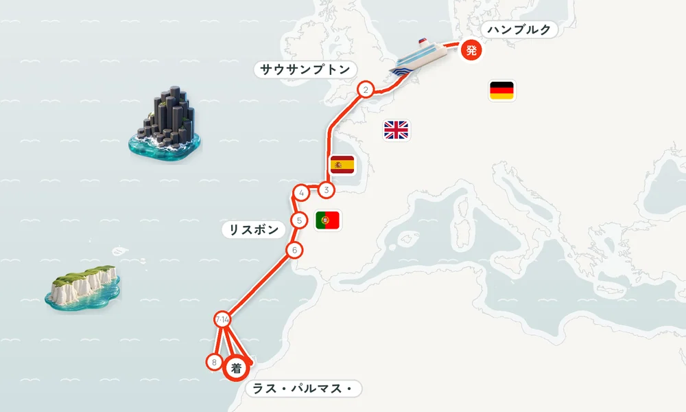 航路マップ