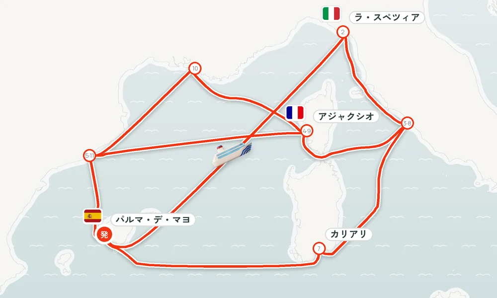 航路マップ