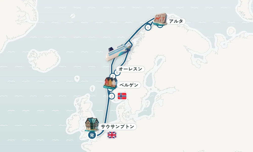 航路マップ