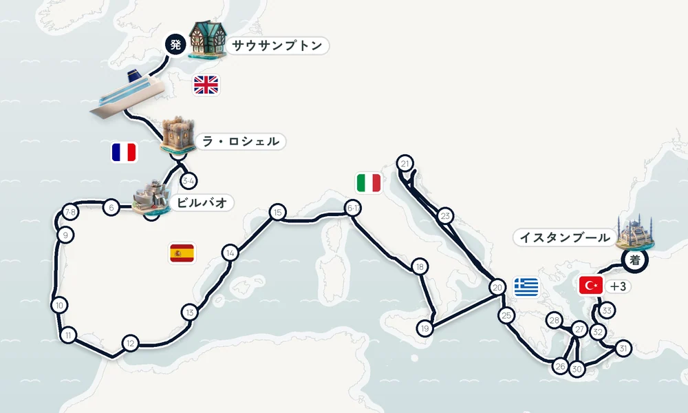 航路マップ