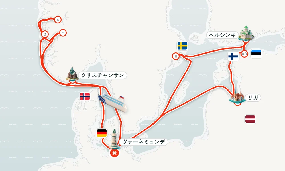 航路マップ