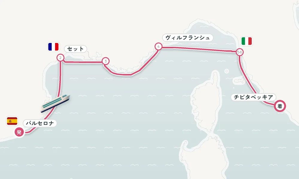 航路マップ