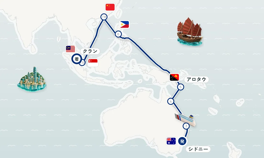 航路マップ