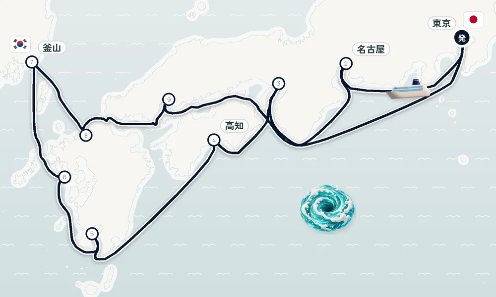 航路マップ