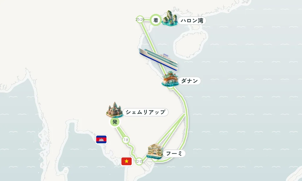 航路マップ