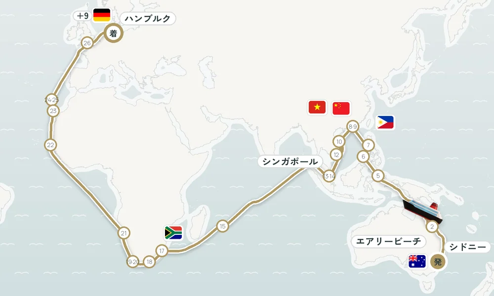 航路マップ