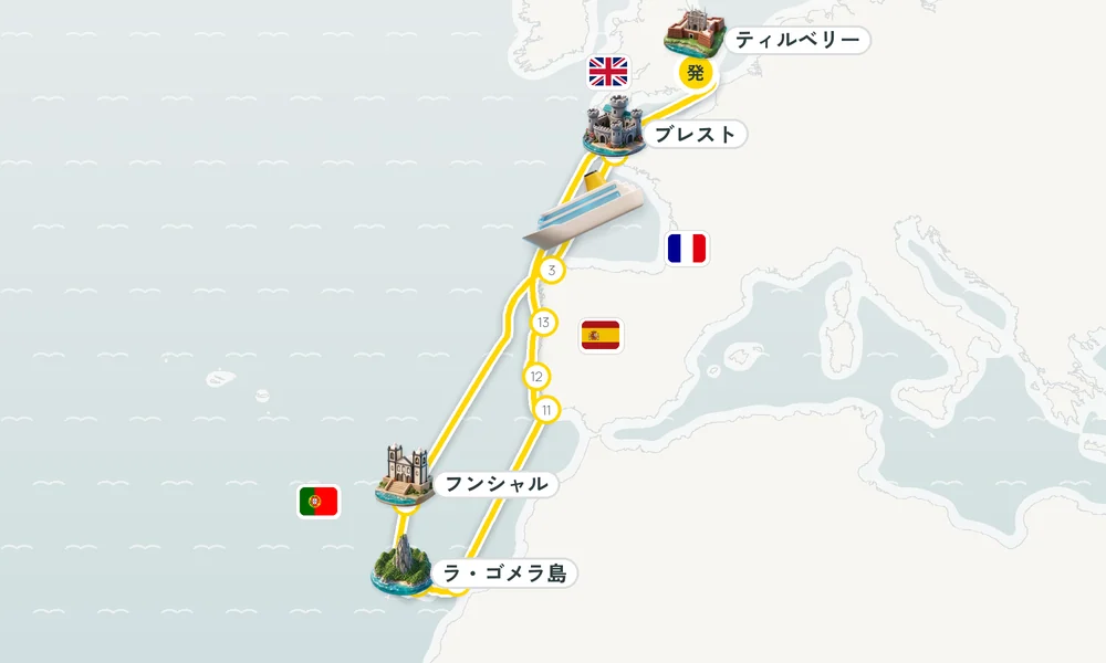 航路マップ
