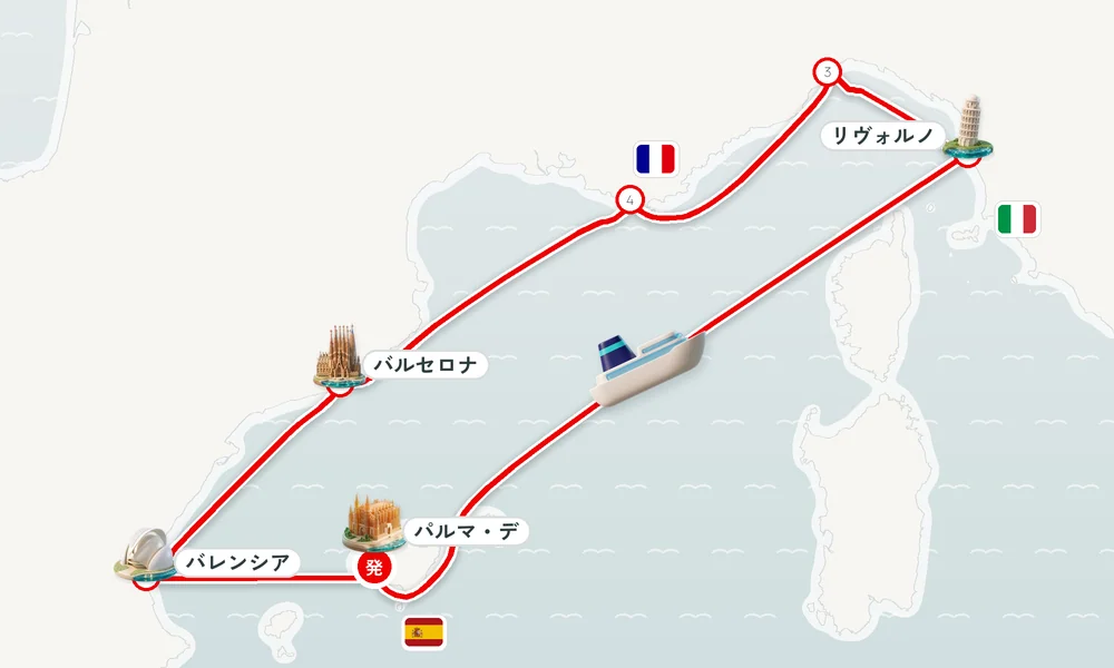 航路マップ