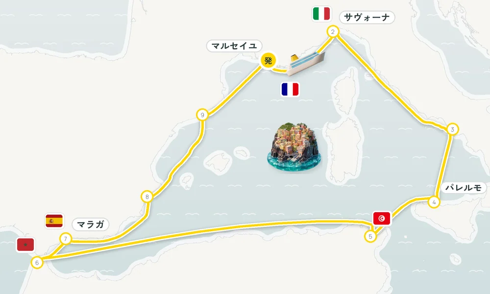 航路マップ