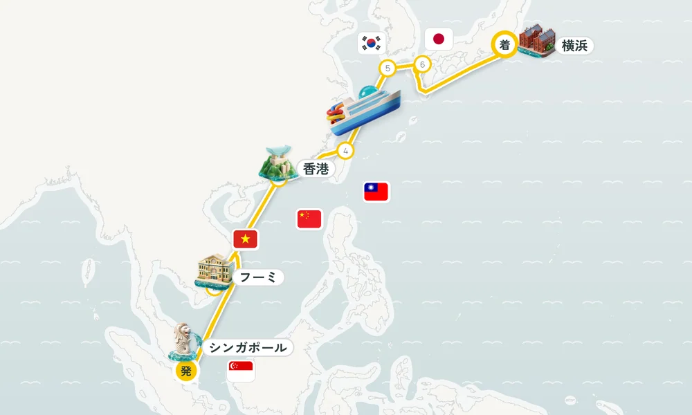 航路マップ