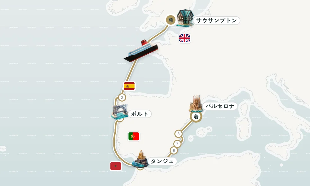 航路マップ