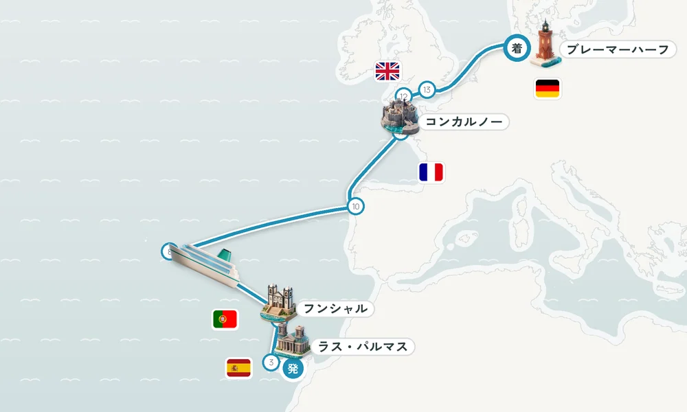 航路マップ