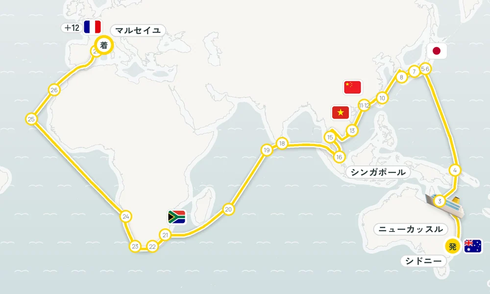 航路マップ