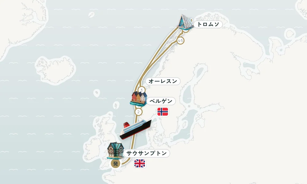 航路マップ
