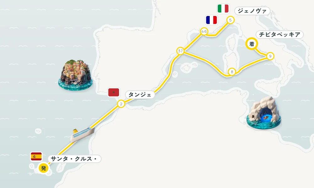 航路マップ