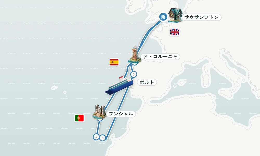 航路マップ