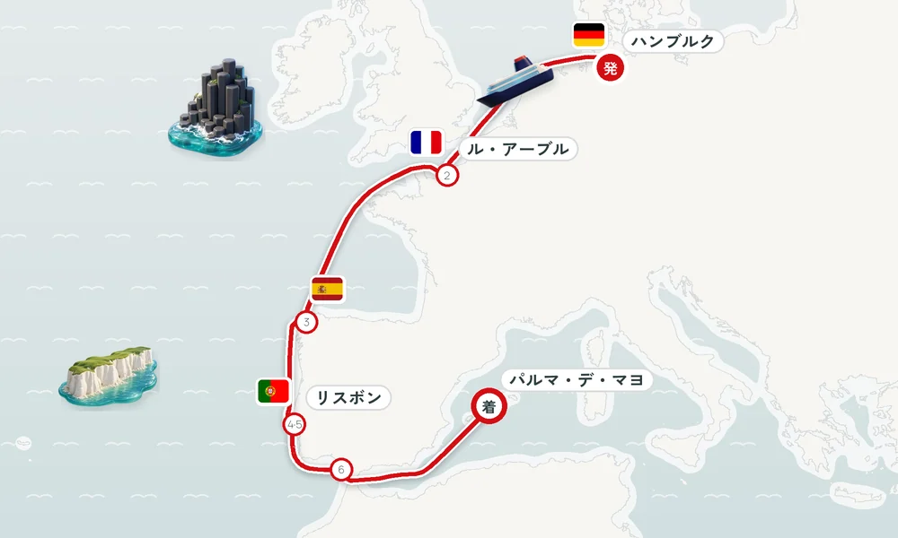 航路マップ