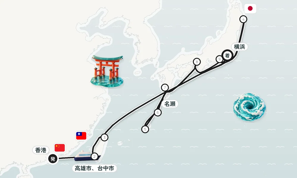 航路マップ