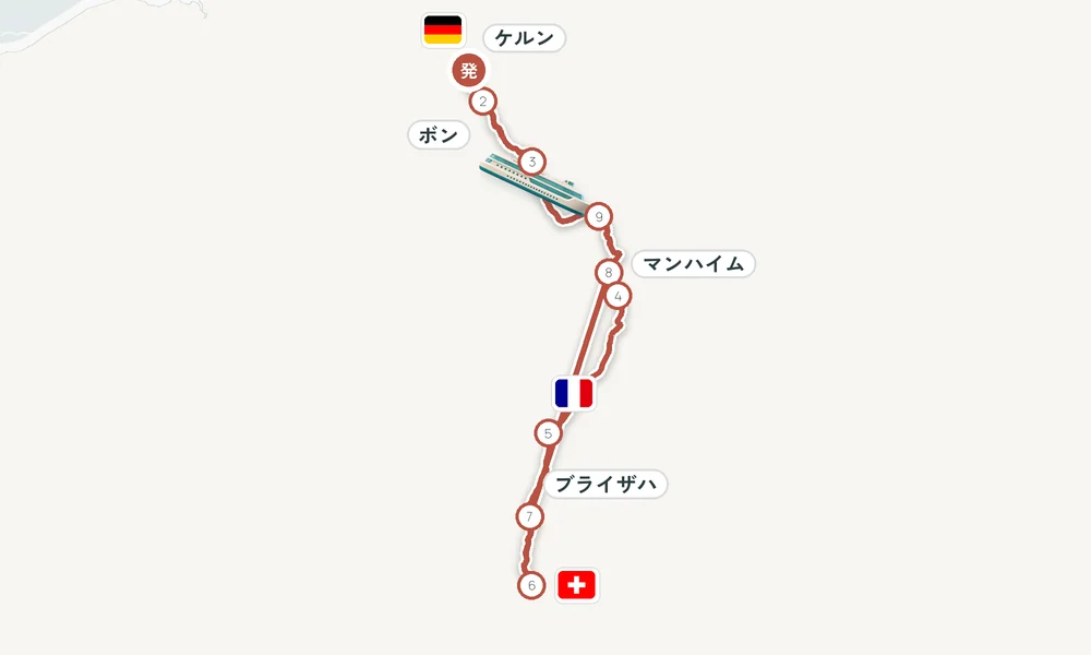 航路マップ